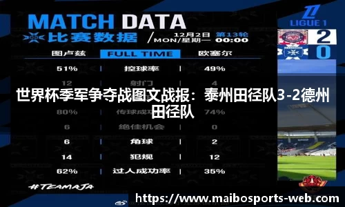 世界杯季军争夺战图文战报：泰州田径队3-2德州田径队